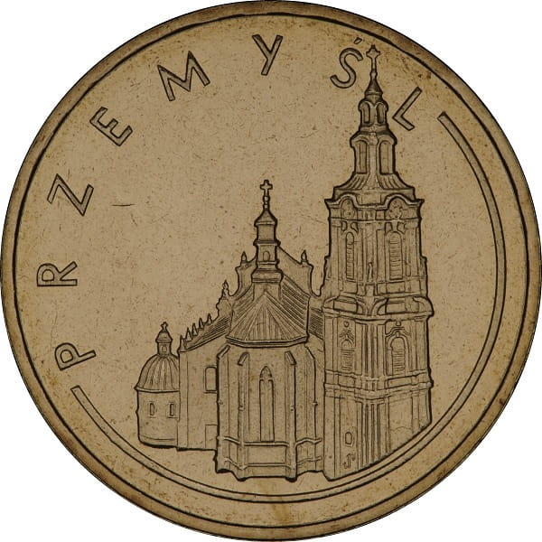 Moneta 2 zł Przemyśl 2007