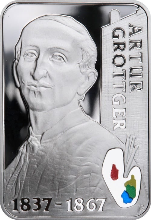 Moneta 20 zł Artur Grottger 2010