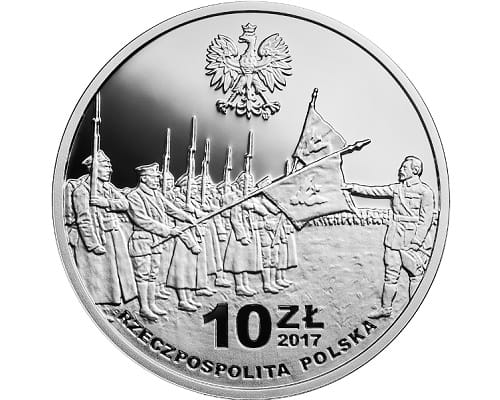 Moneta 10 zł  100-lecie Komitetu Narodowego Polskiego 2017