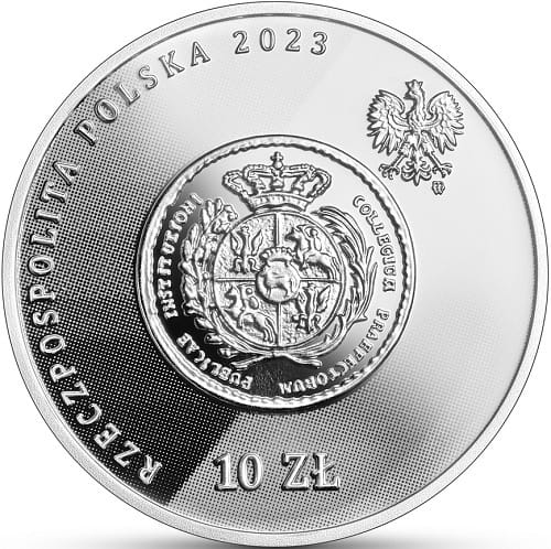 Moneta 10 zł 250 rocznica powołania Komisji Edukacji Narodowej 2023