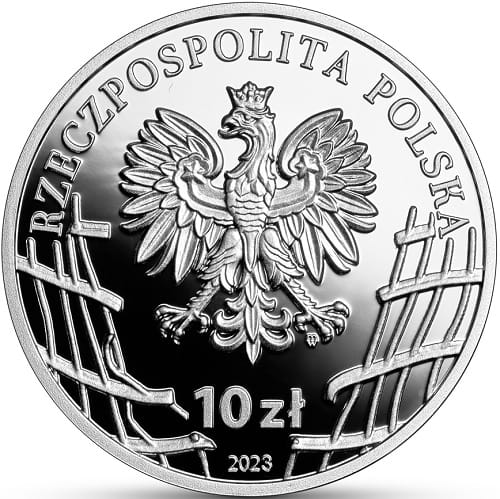 Moneta 10 zł Józef Kuraś Ogień 2023