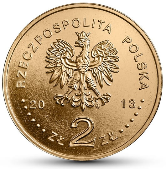 Moneta 2 zł 200 rocznica urodzin Hipolita Cegielskiego 2013