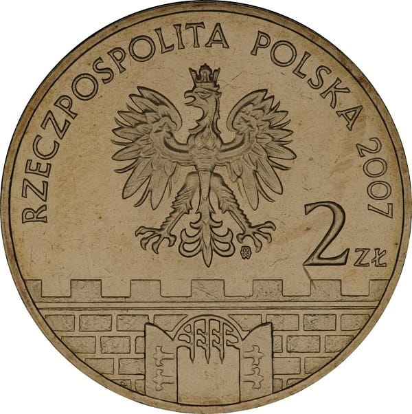 Moneta 2 zł Gorzów Wielkopolski 2007