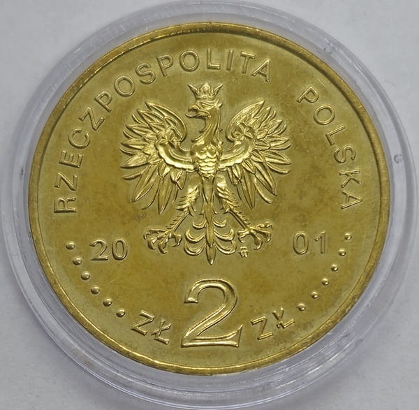 Moneta 2 zł 15-lecie Trybunału Konstytucyjnego  2001