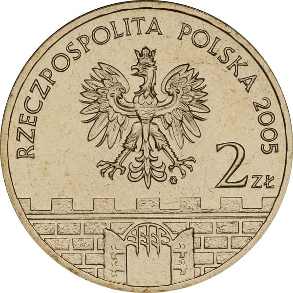 Moneta 2 zł Cieszyn 2005